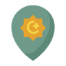 muslim location icon download