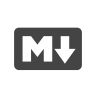 markdown icon png