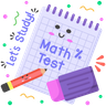 math exam symbol