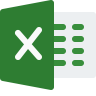 icons of microsoft excel