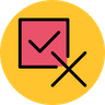 not approved icon svg
