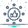 icons for genuine person