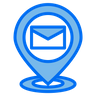 pin mail icon svg