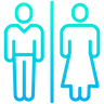 free ladies toilet icons