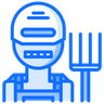 icon for robotic farm