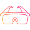 free safety goggles icons