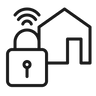 icon for smart home lock