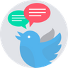 icons for twitter chat