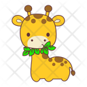 赤ちゃんキリンの食事 アイコン