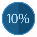 10 Percent Discount Icon
