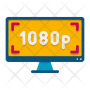 1080 P Monitor  Icon