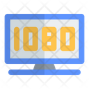 1080p television  Icon