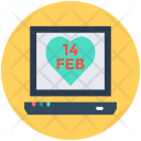 14 February Valentine Icon