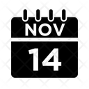 14 November November November Date Icon