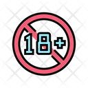 18 Plus Banned Icon
