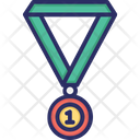 1st Position Medal Place Icon