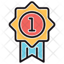 1st Rank Badge  Icon