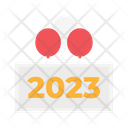 2023 New Years Celebration  Icon