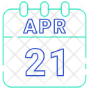 21 Avril Icône