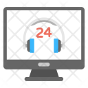 24 Hour Web Support Icon