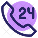 Ecommerce 24 Hours Telephone Icon