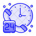 24 Hours Icon