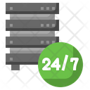 24 Hours Availability Availability Server Icon