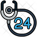 24 Hours Medical Service Icon