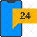 24 Hours Service Icon