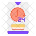 Service 24 Hours Support Icon