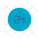 24 Hours Support Icon