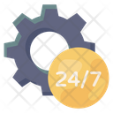 24/7 Services  Icon