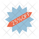 Off 25 Off Offer Icon
