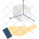 3 D Computer Graphics 3 D Services Geometric Data Icon