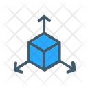 D Cube D Dimention Cube Dimention Icon