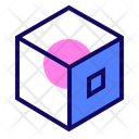 3 D Cube Icon