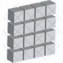3 D Cubes Icon