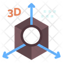 3 D Designing Icon