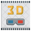 D Film D Movie Entertainment Electronics Movie Icon