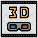3 D Film Icon
