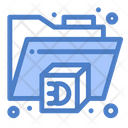 3 D Folder Icon
