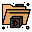 3 D Folder Icon