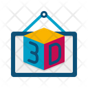 3 D Image Icon