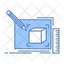 3 D Model Icon