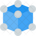 3 D Model Framework Point Icon