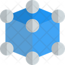 3 D Model Framework Point Icon