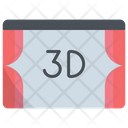 3 D Movie 3 D Film 3 D Cinema Icon
