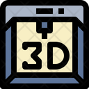 3 D Printer Icon