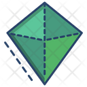 3 D Rhombus Rhombus 3 D Shapes Icon
