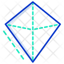 3 D Rhombus Icon